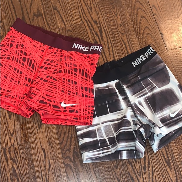 nike pro spandex set